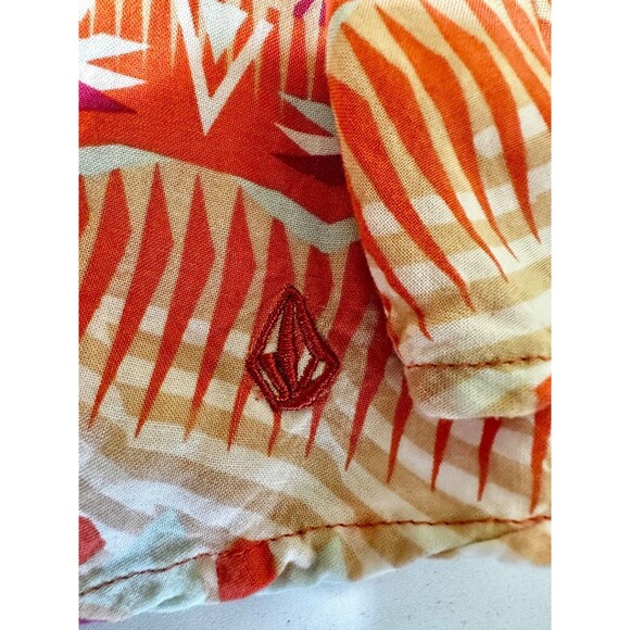Volcom Quincy Davis Mini Dress Size‎ L Aztec Lightweight - Picture 11 of 12